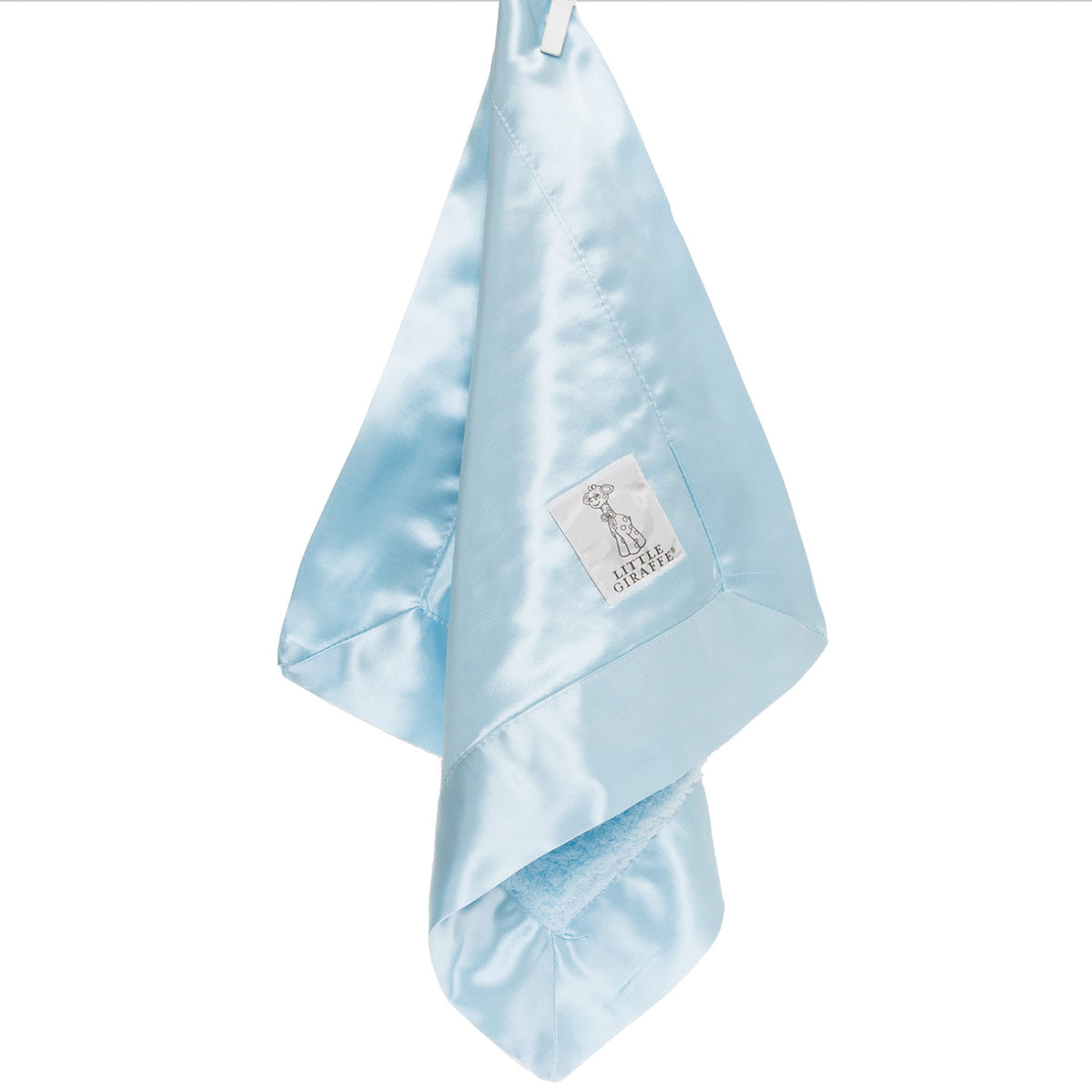 Little giraffe chenille satin blanket shop